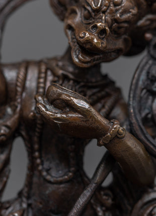 Mini Singhamukha Statue | Buddhist Artwork