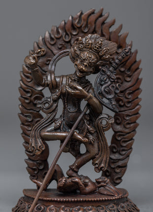 Mini Singhamukha Statue | Buddhist Artwork