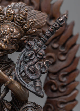 Mini Singhamukha Statue | Buddhist Artwork