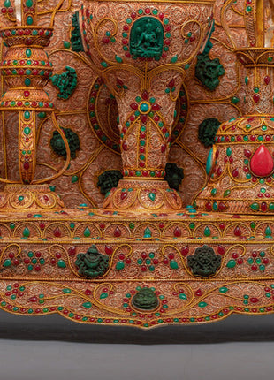 Standing Vajra, Bell And Conch | Traditional Artifacts | Home Decors