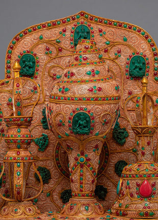 Standing Vajra, Bell And Conch | Traditional Artifacts | Home Decors