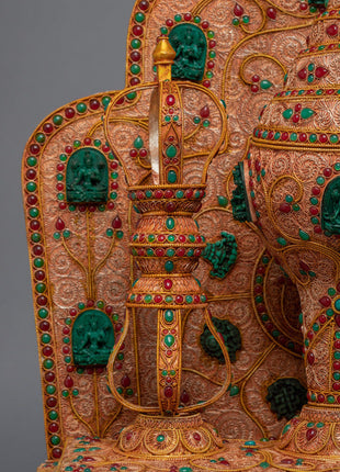 Standing Vajra, Bell And Conch | Traditional Artifacts | Home Decors