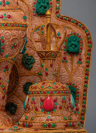 Standing Vajra, Bell And Conch | Traditional Artifacts | Home Decors