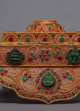 Standing Vajra, Bell And Conch | Traditional Artifacts | Home Decors