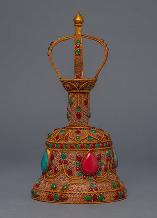 Standing Vajra, Bell And Conch | Traditional Artifacts | Home Decors