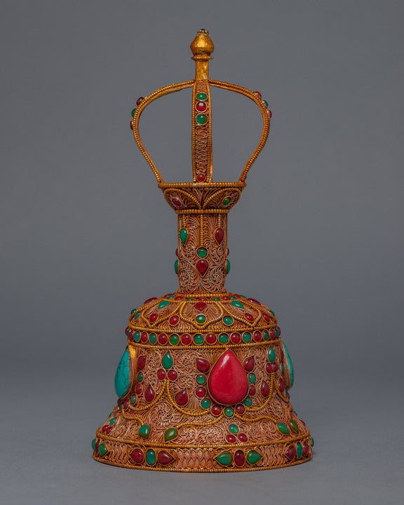 Standing Vajra, Bell And Conch | Traditional Artifacts | Home Decors