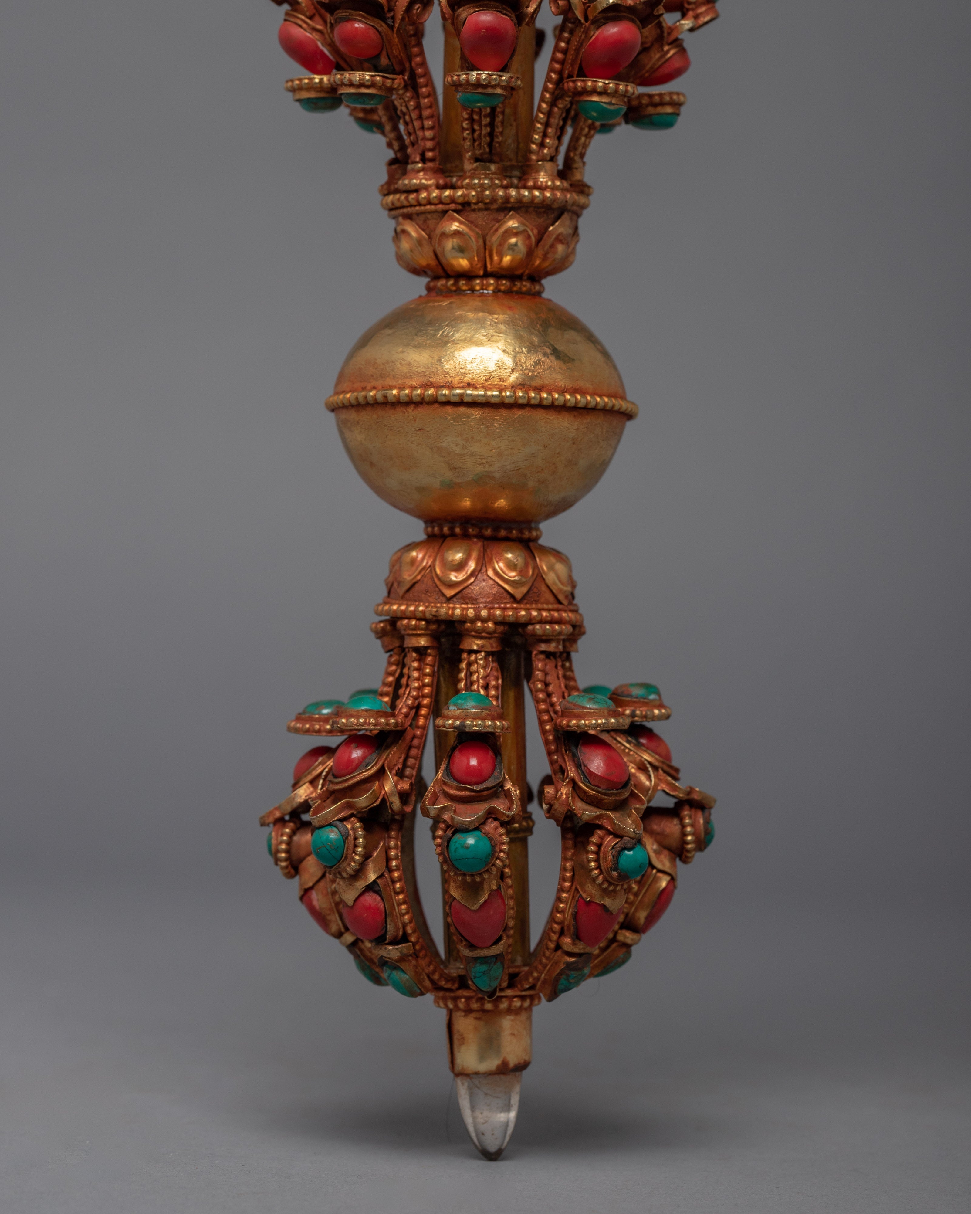 Buddhism Vajra | 24K Gold Plated Himlayan Artwork