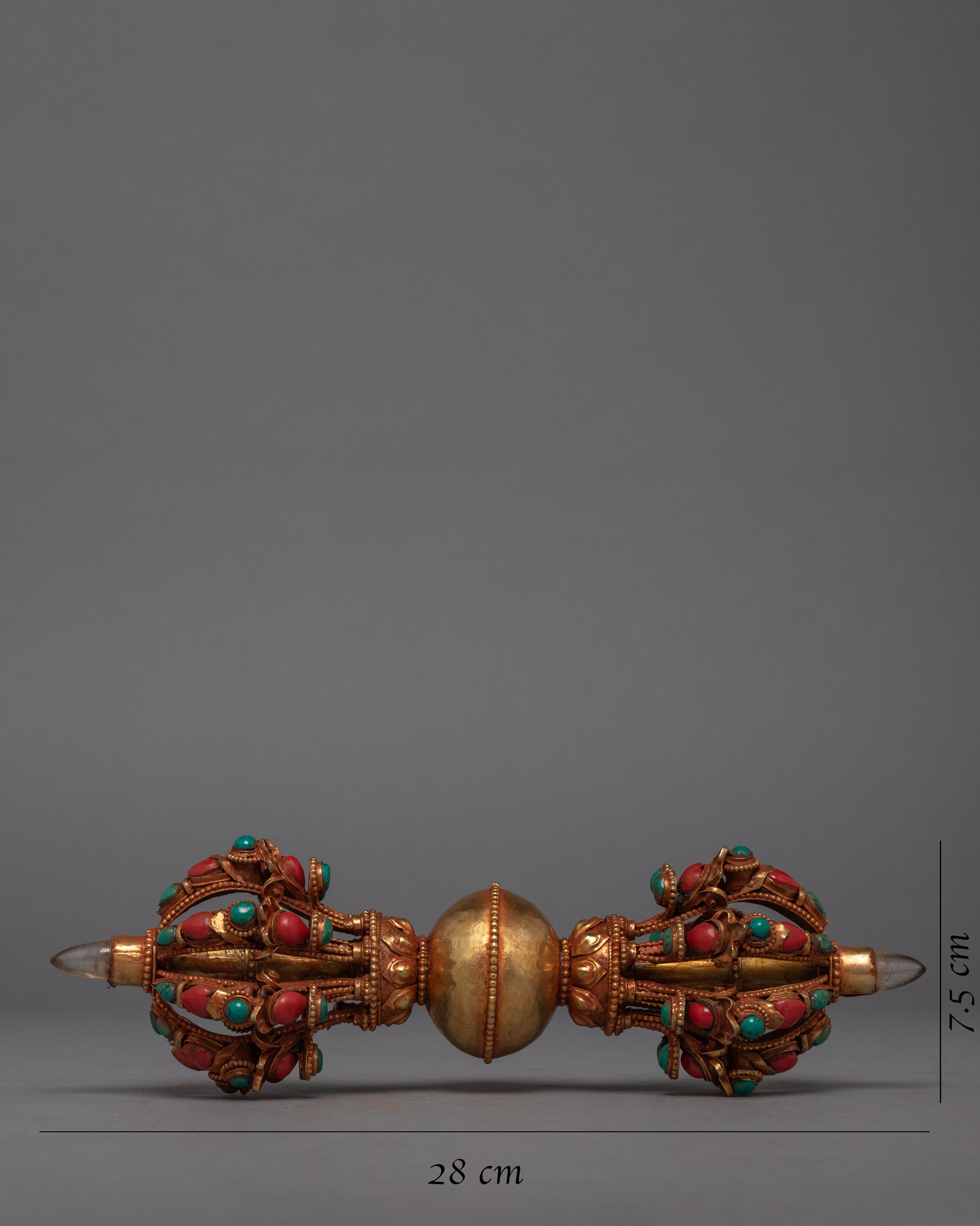Buddhism Vajra | 24K Gold Plated Himlayan Artwork