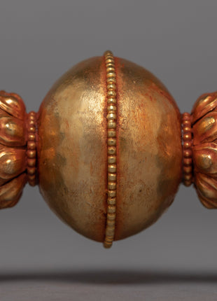 Buddhism Vajra | 24K Gold Plated Himlayan Artwork