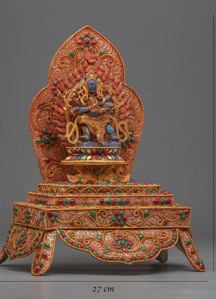 Mahakala Statue | Six Armed Buddhist deity