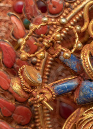 Mahakala Statue | Six Armed Buddhist deity