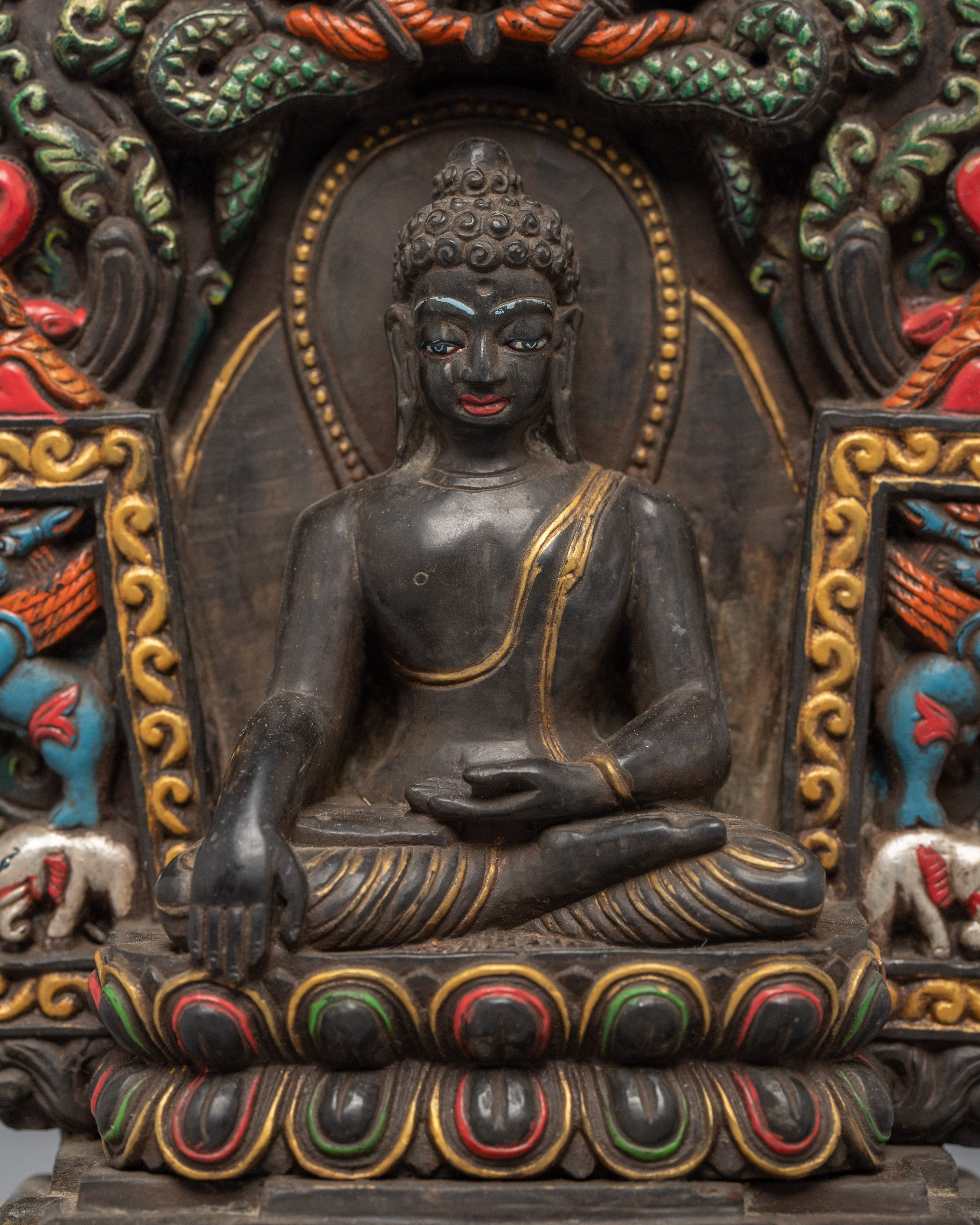 Buddha Shakyamuni Statue Tibet | Handmade Buddha Statue