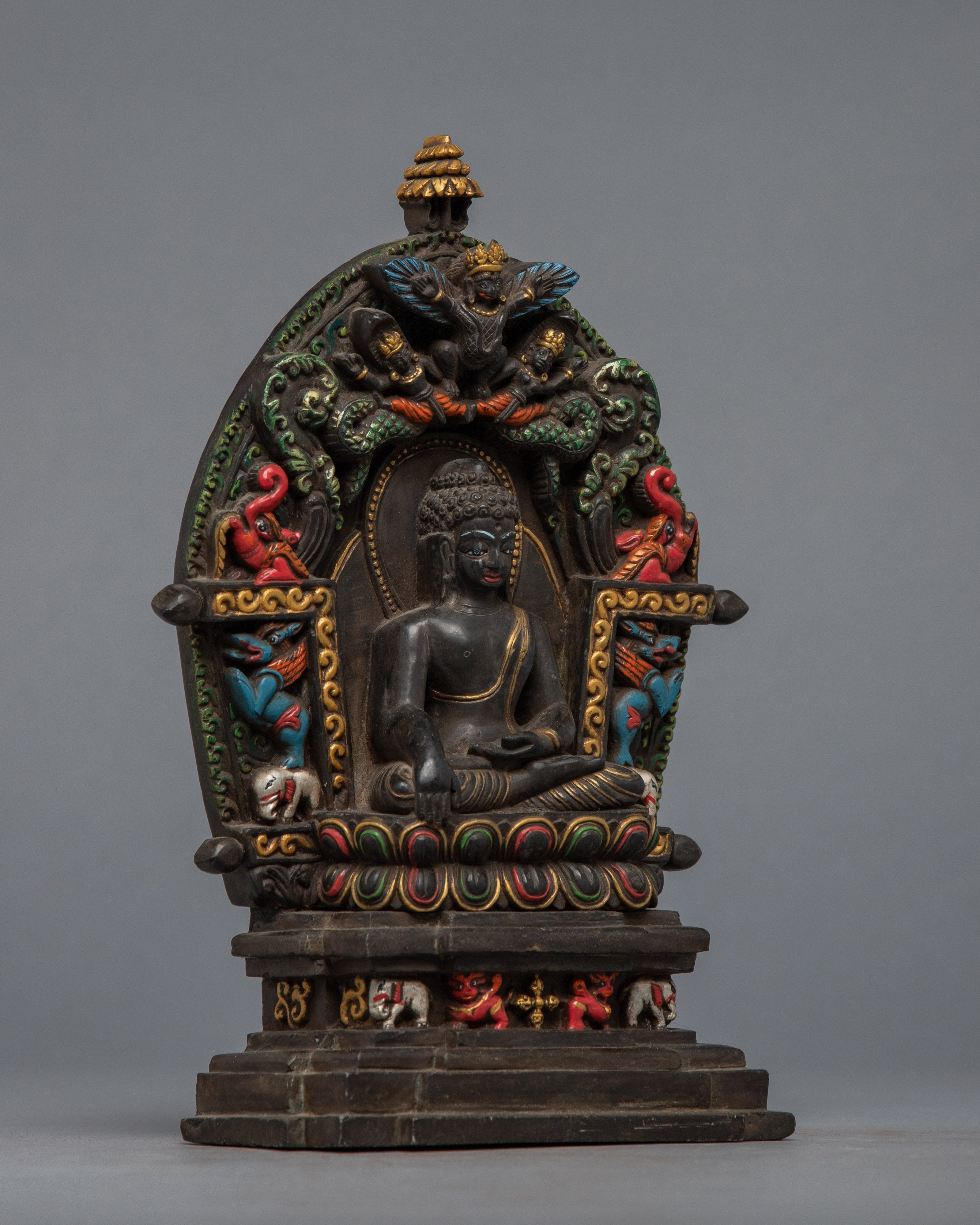 Buddha Shakyamuni Statue Tibet | Handmade Buddha Statue
