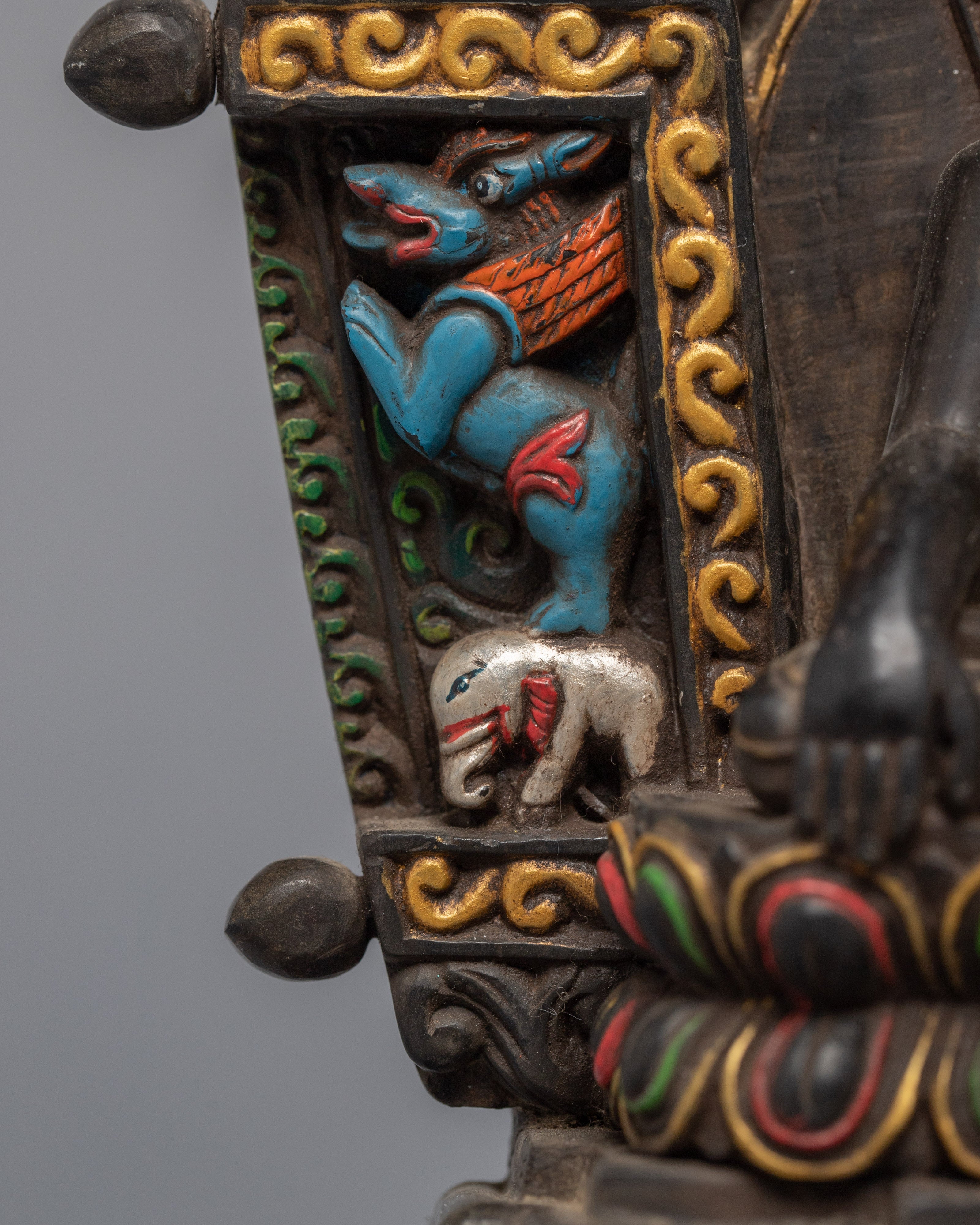 Buddha Shakyamuni Statue Tibet | Handmade Buddha Statue