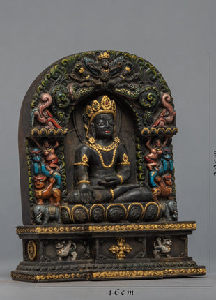 Buddha Shakyamuni Statue | Traditional Handcrafted Buddhist Statue