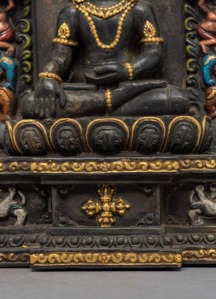 Buddha Shakyamuni Statue | Traditional Handcrafted Buddhist Statue