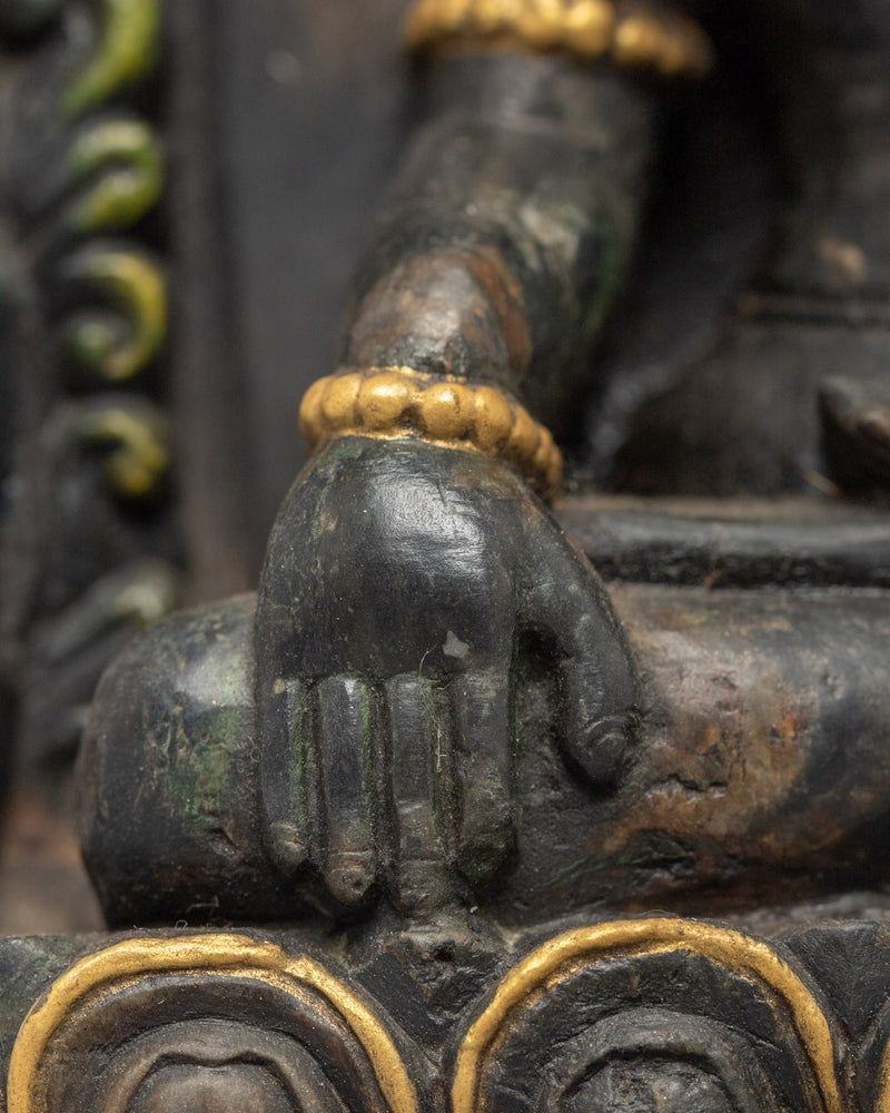 Buddha Shakyamuni Statue | Traditional Handcrafted Buddhist Statue