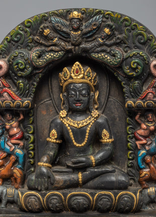 Buddha Shakyamuni Statue | Traditional Handcrafted Buddhist Statue