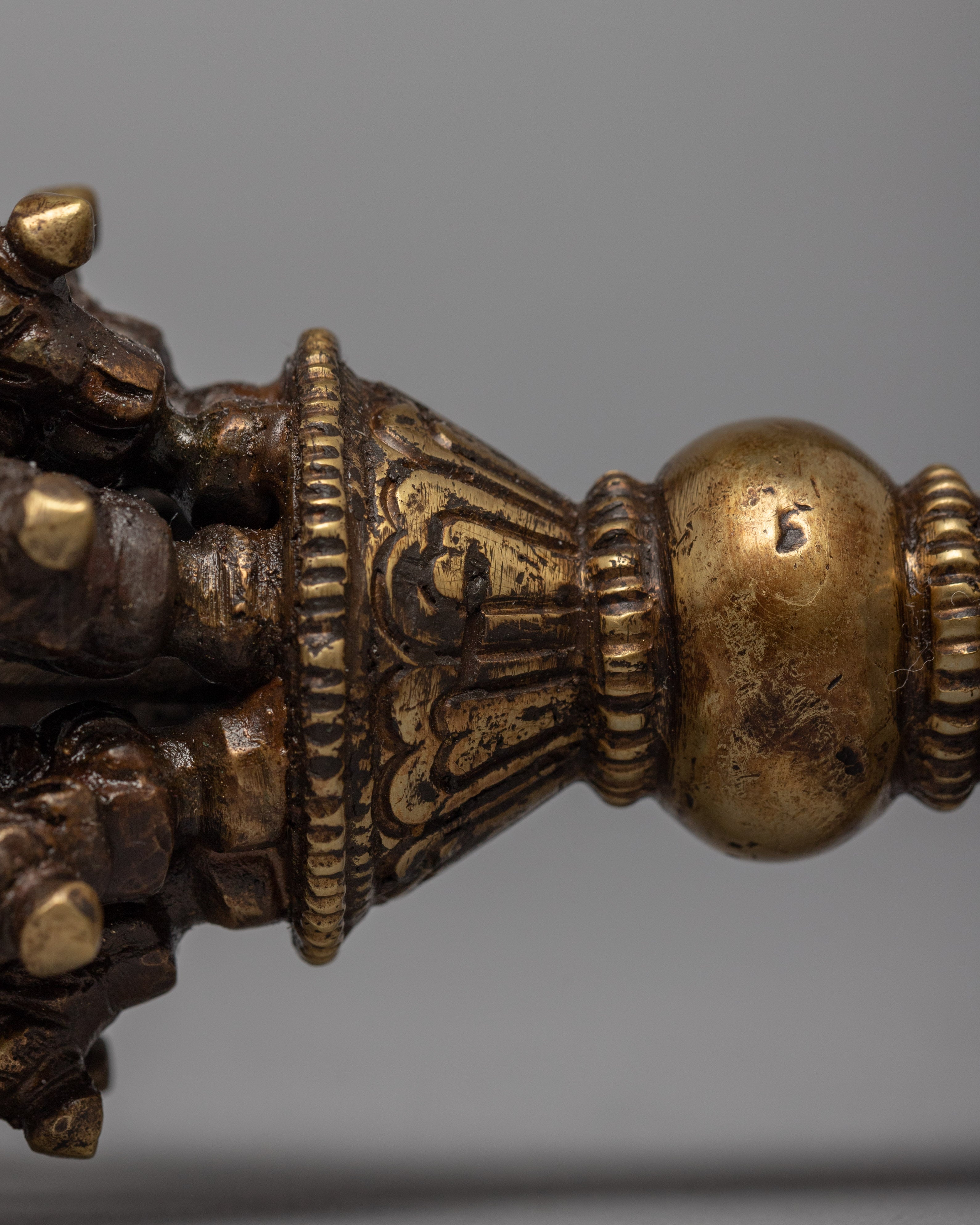 Tibetan Vajra | Gold plated Thunder Bolt"Vajra"