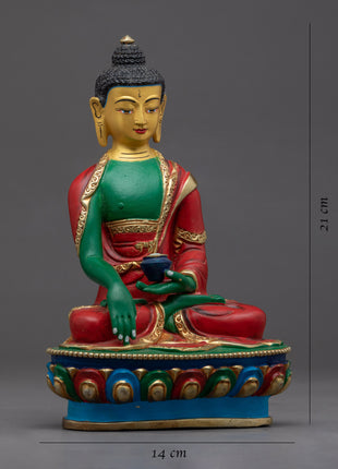 Buddha Shakyamuni Statue | Traditional Handcrafted Buddhist Art