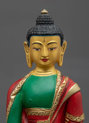 Buddha Shakyamuni Statue | Traditional Handcrafted Buddhist Art