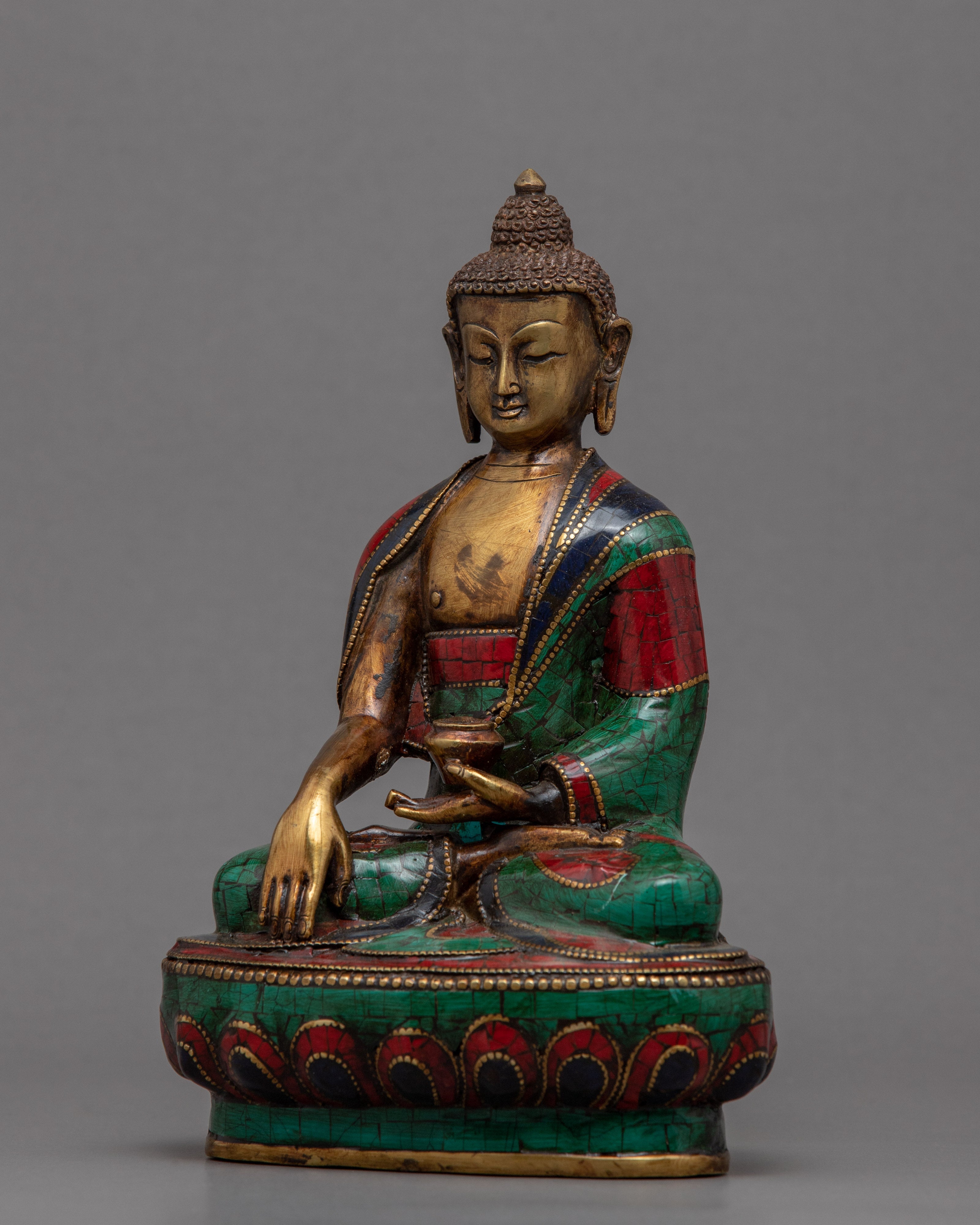 Historical Buddha Shakyamuni Statue | Handcrafted Buddhist Statue for Meditation