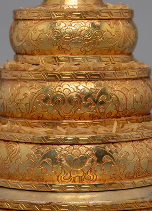 Offering Mandala Set | 24K Gold Plating Mandala
