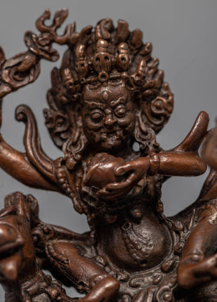 Palden Lhamo Empowerment Statue | Machine-Made Palden Lhamo Sculpture