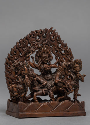 Palden Lhamo Empowerment Statue | Machine-Made Palden Lhamo Sculpture