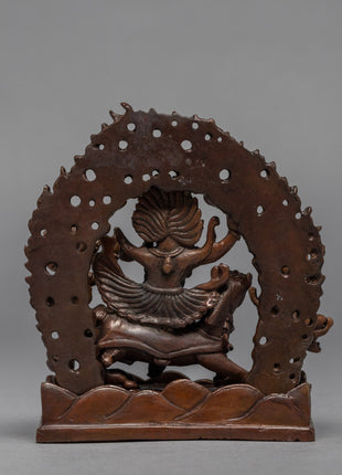 Palden Lhamo Empowerment Statue | Machine-Made Palden Lhamo Sculpture