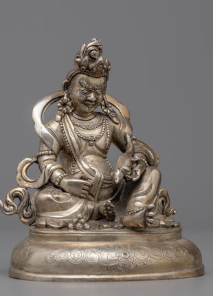 Wealth Deity Dzambhala Sculpture | God of Fortune & Wealth