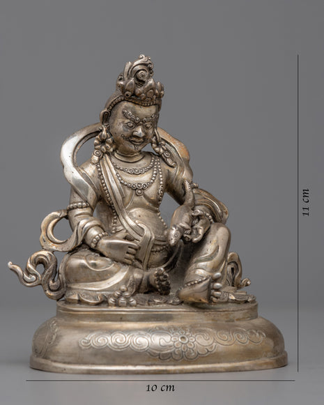 Wealth Deity Dzambhala Sculpture | God of Fortune & Wealth