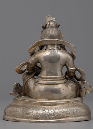 Wealth Deity Dzambhala Sculpture | God of Fortune & Wealth