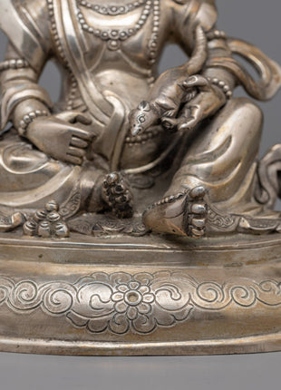 Wealth Deity Dzambhala Sculpture | God of Fortune & Wealth
