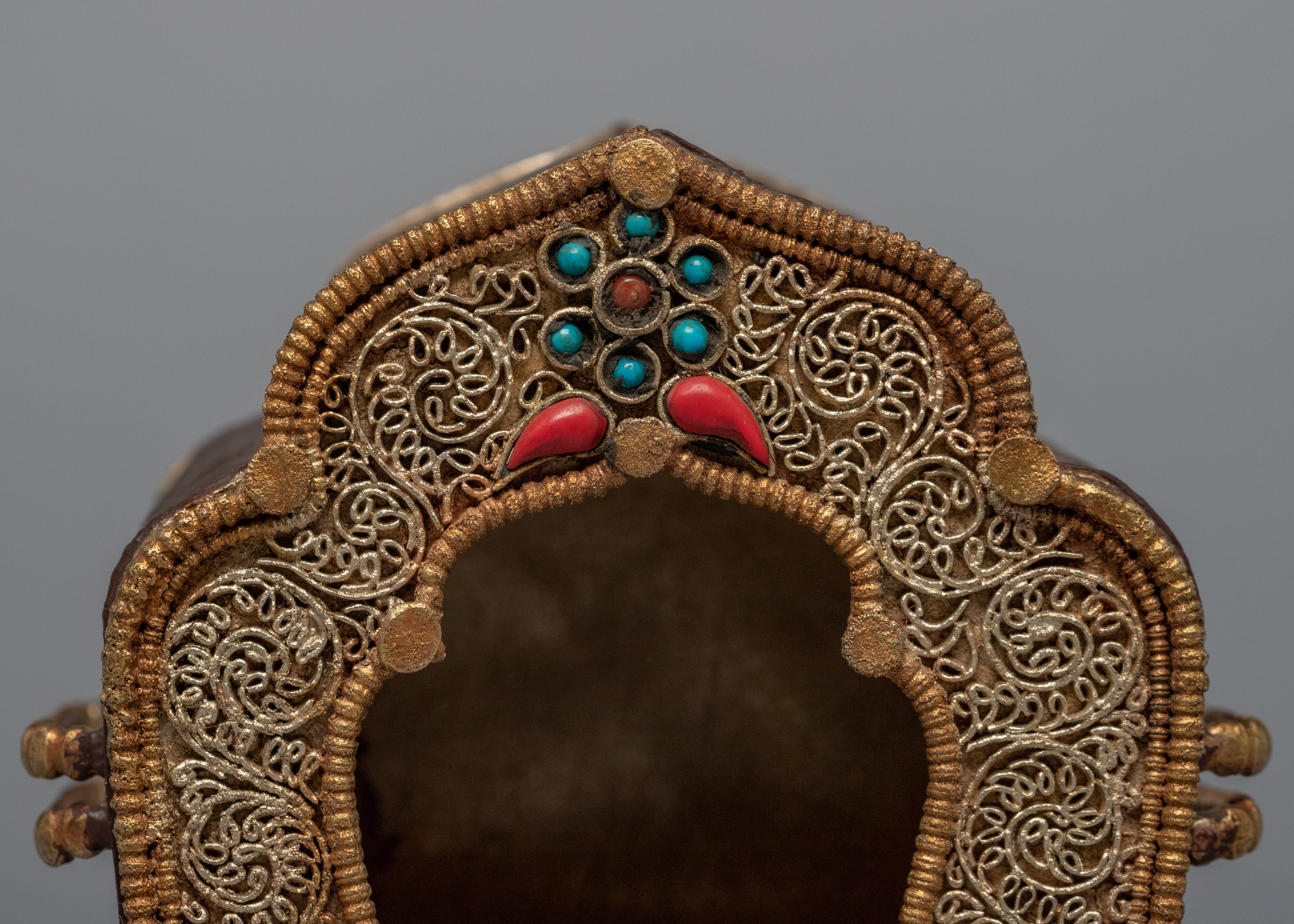 Tibetan Ghau Pendant | Protective Portable Altar