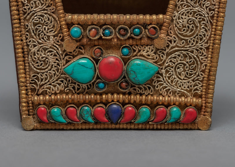 Tibetan Ghau Pendant | Protective Portable Altar