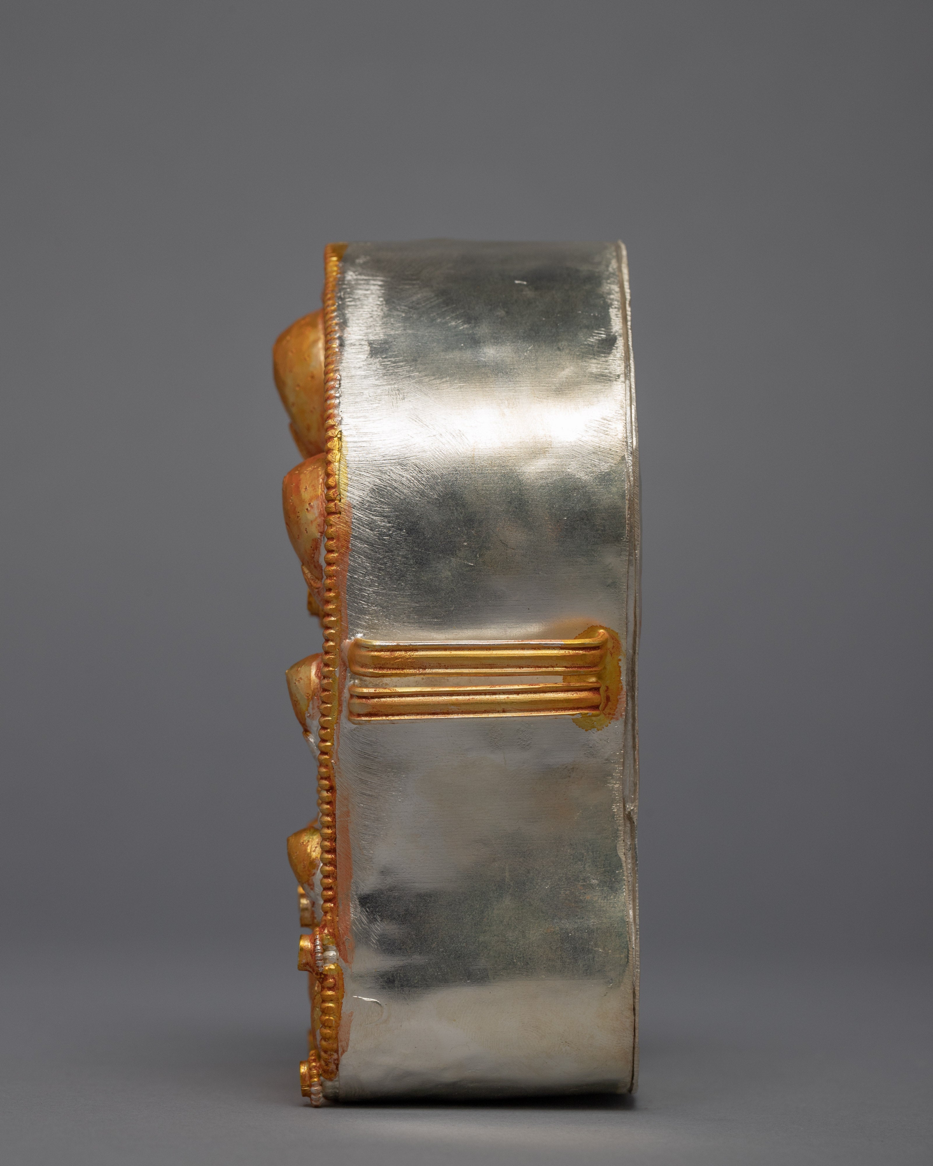 Tibetan Treasure Box | Gold Plated Ghau