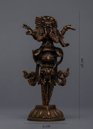 Triple Blade Dagger"Phurba" | Himalayan Traditional Art