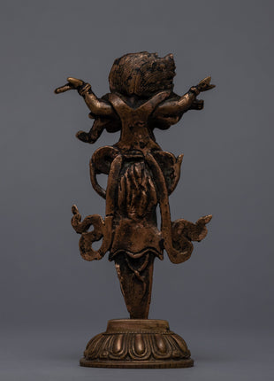Triple Blade Dagger"Phurba" | Himalayan Traditional Art