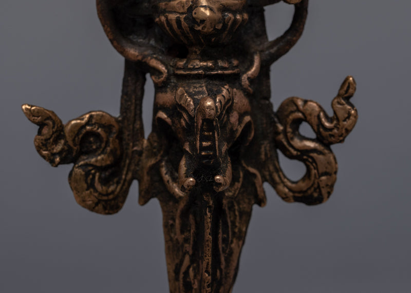 Triple Blade Dagger"Phurba" | Himalayan Traditional Art