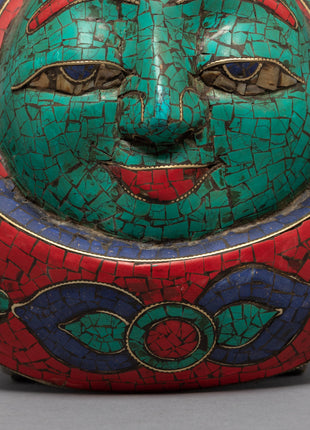 Sun Moon Mask  | Handcrafted Mask For the Decor