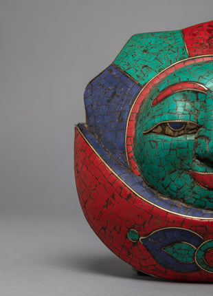 Sun Moon Mask  | Handcrafted Mask For the Decor
