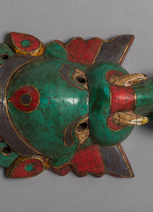 Wooden Ganesh Mask | Home Decor