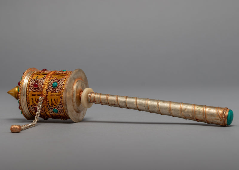 Buddist Prayer Wheel | Handcrafted Wheel For the Meditaion