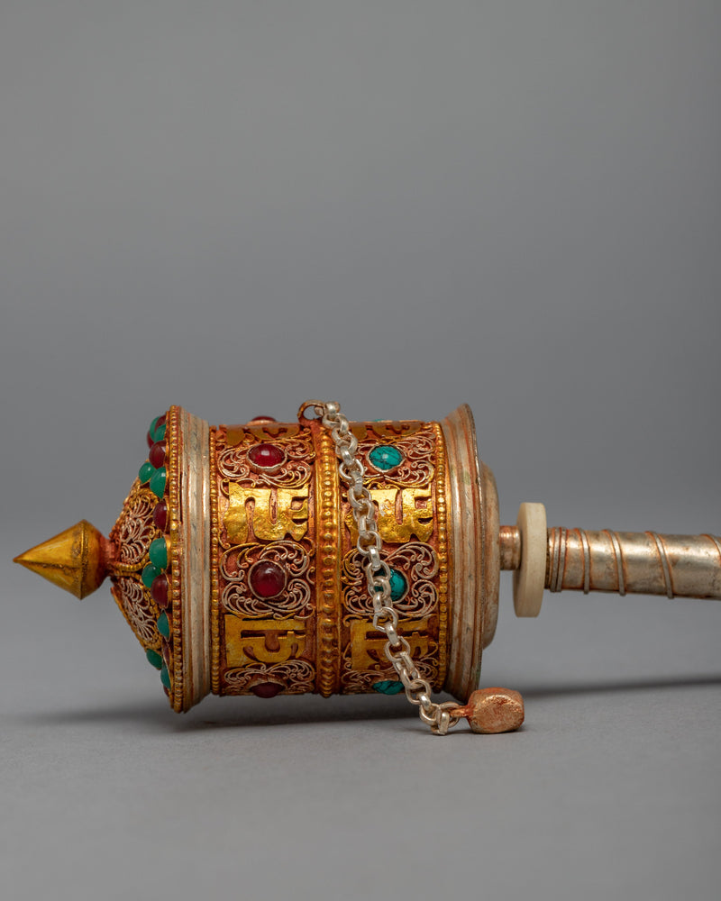 Buddist Prayer Wheel | Handcrafted Wheel For the Meditaion