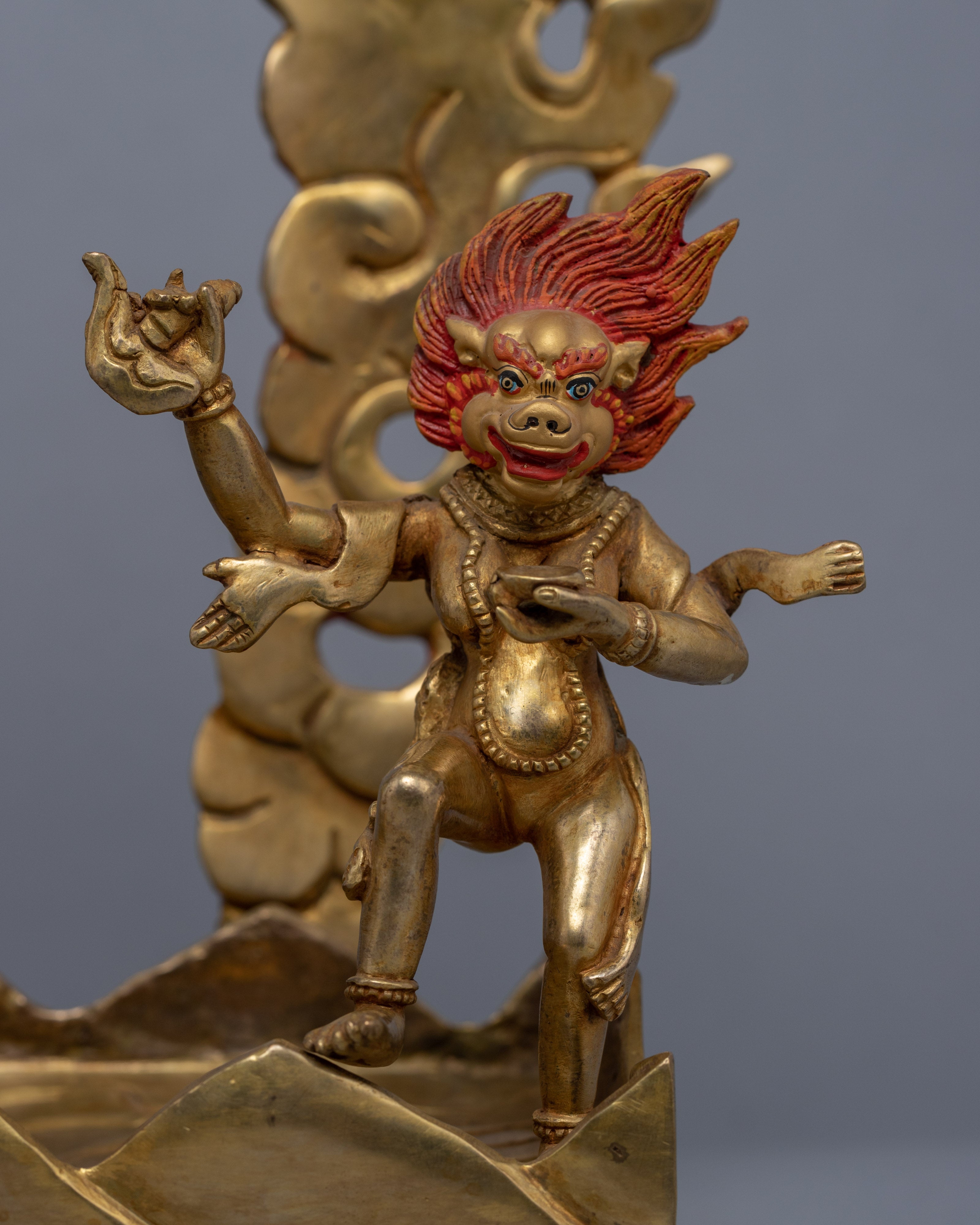 Palden Lhamo Statue for Religious Purpose | Buddhist Fierce Protector Deity Art