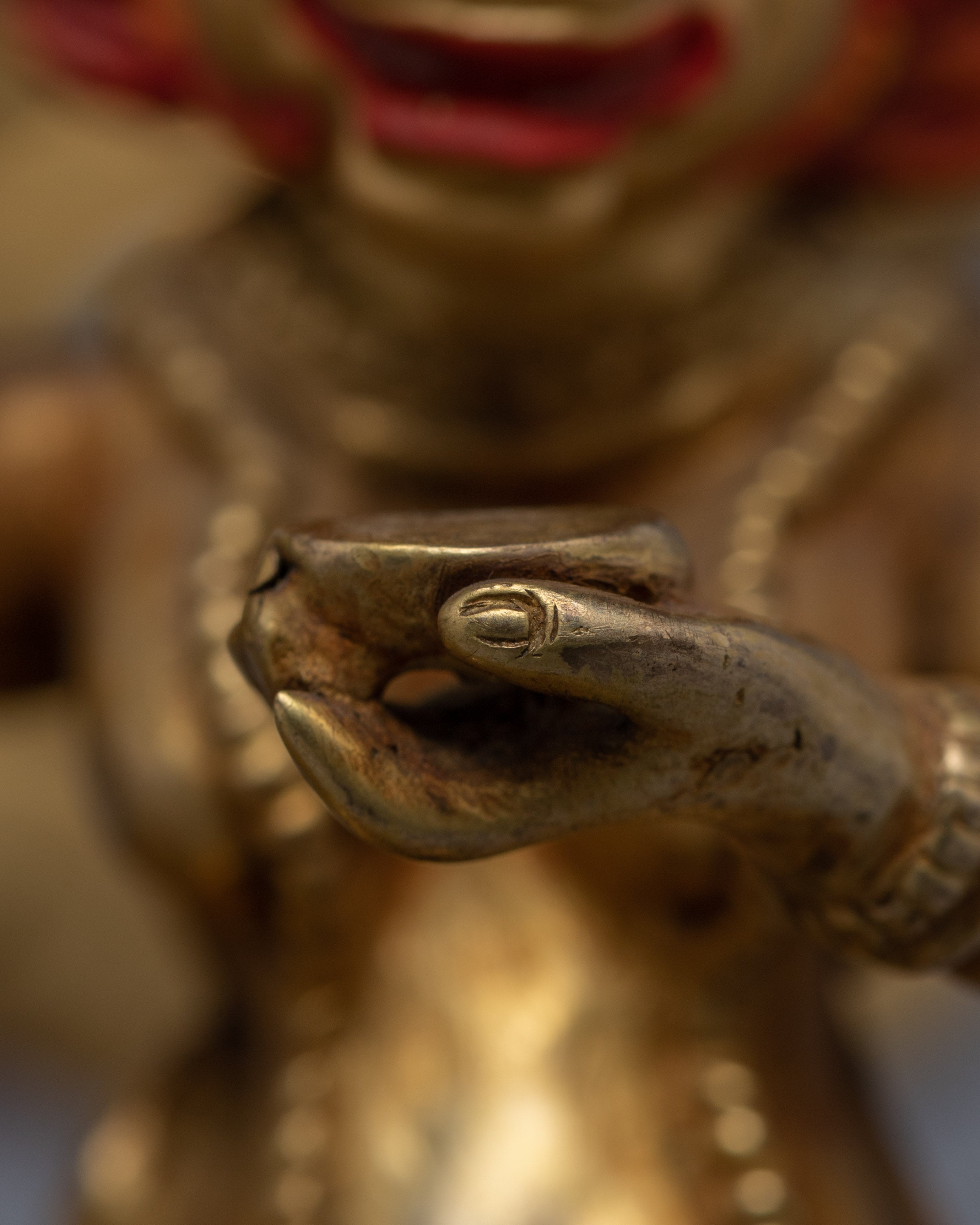 Palden Lhamo Statue for Religious Purpose | Buddhist Fierce Protector Deity Art