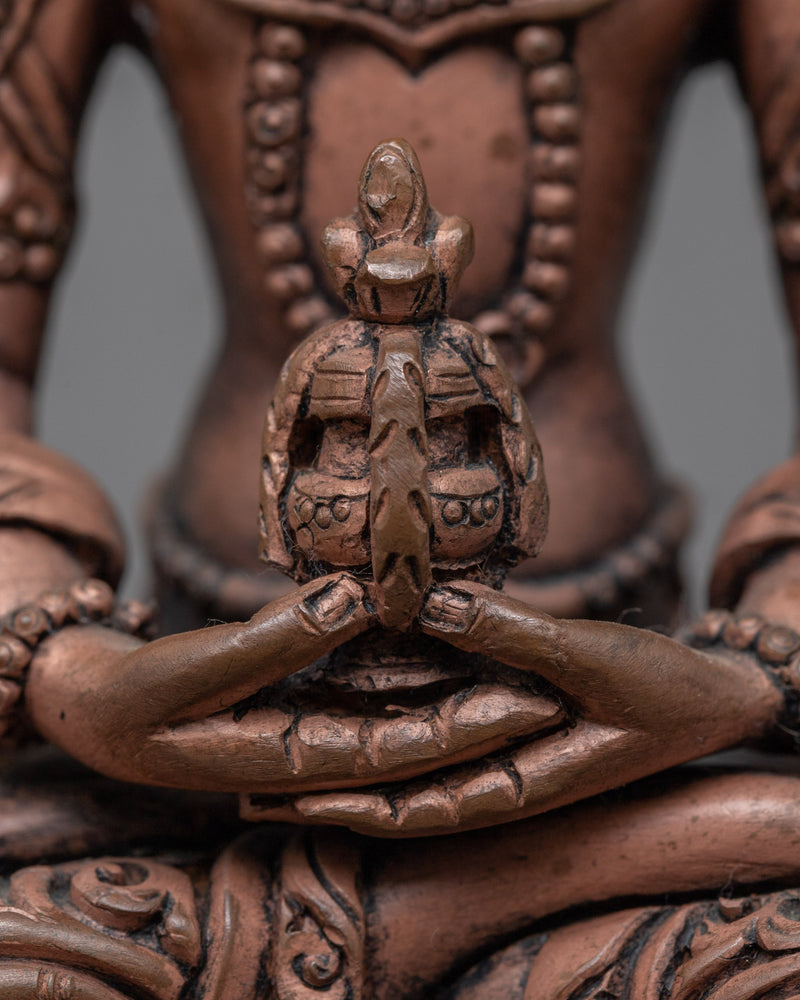 Amitayus Bodhisattva Sculpture | Traditional Art