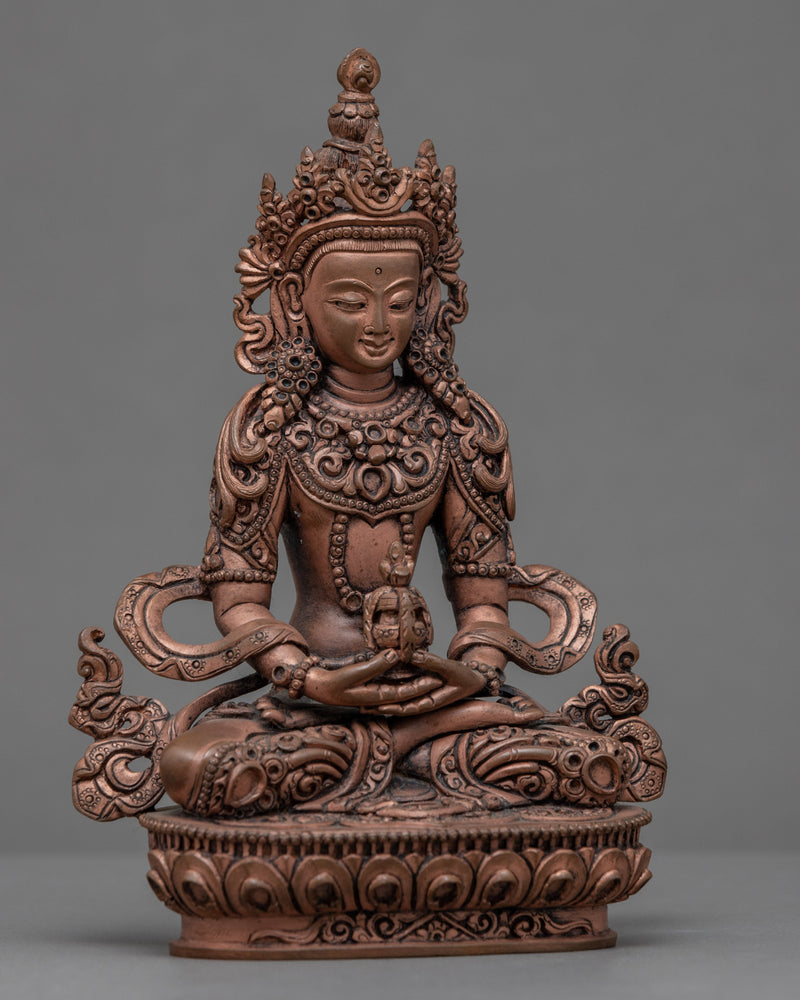 Amitayus Bodhisattva Sculpture | Traditional Art
