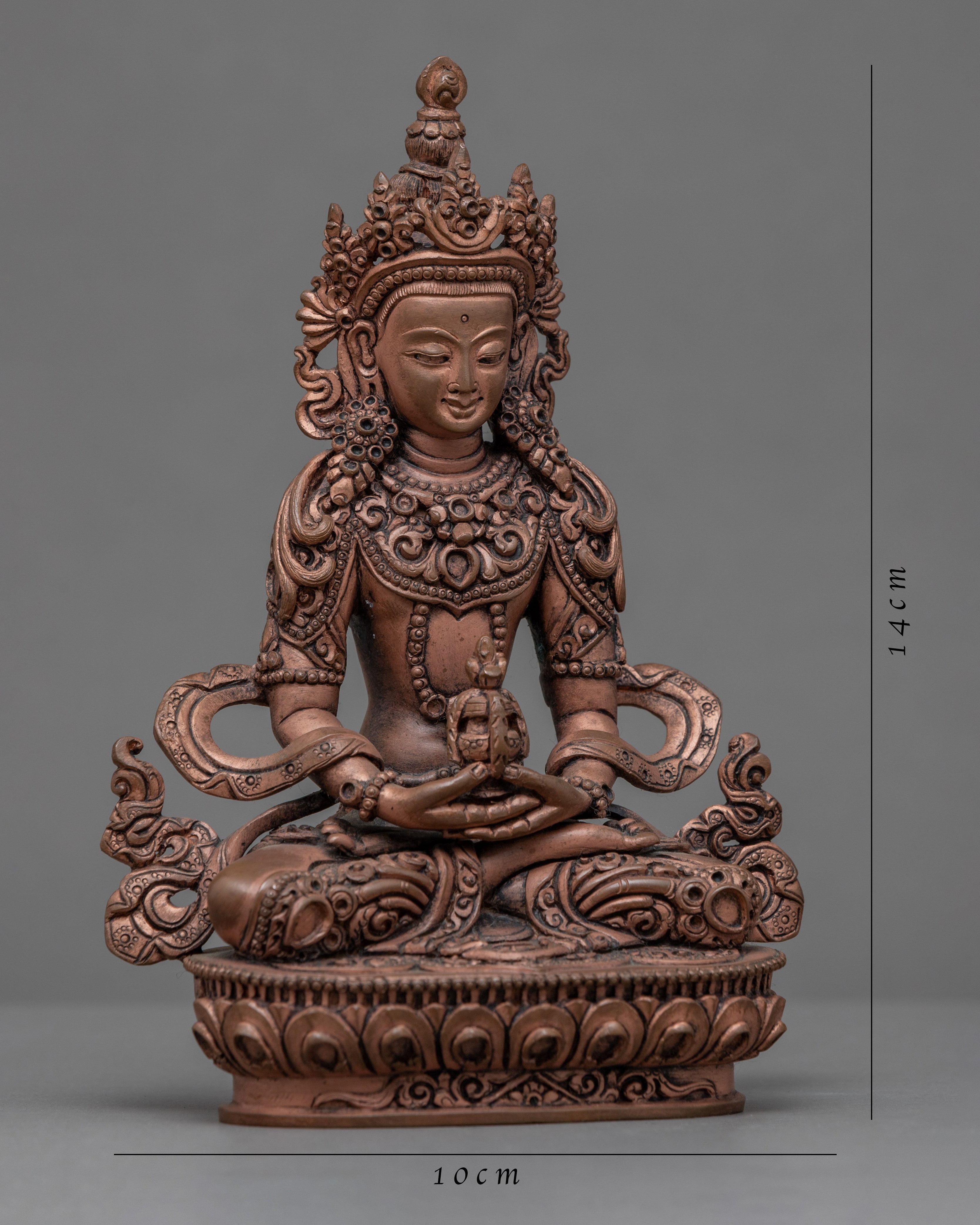 Amitayus Bodhisattva Sculpture | Traditional Art